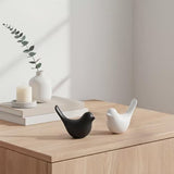 Bird figur svart large