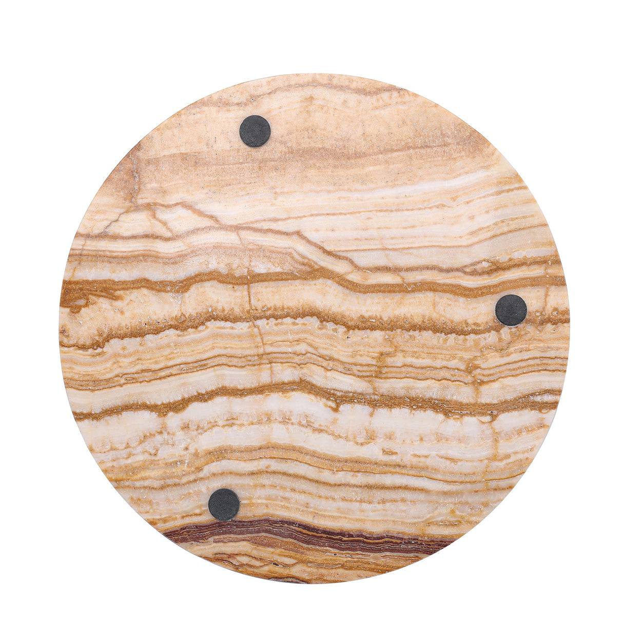 Natural Marble fat Ø25 cm