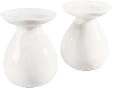 Hvit Lilje vase 2 stk