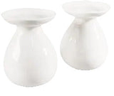 Hvit Lilje vase 2 stk