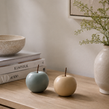 Apple dekorasjon beige