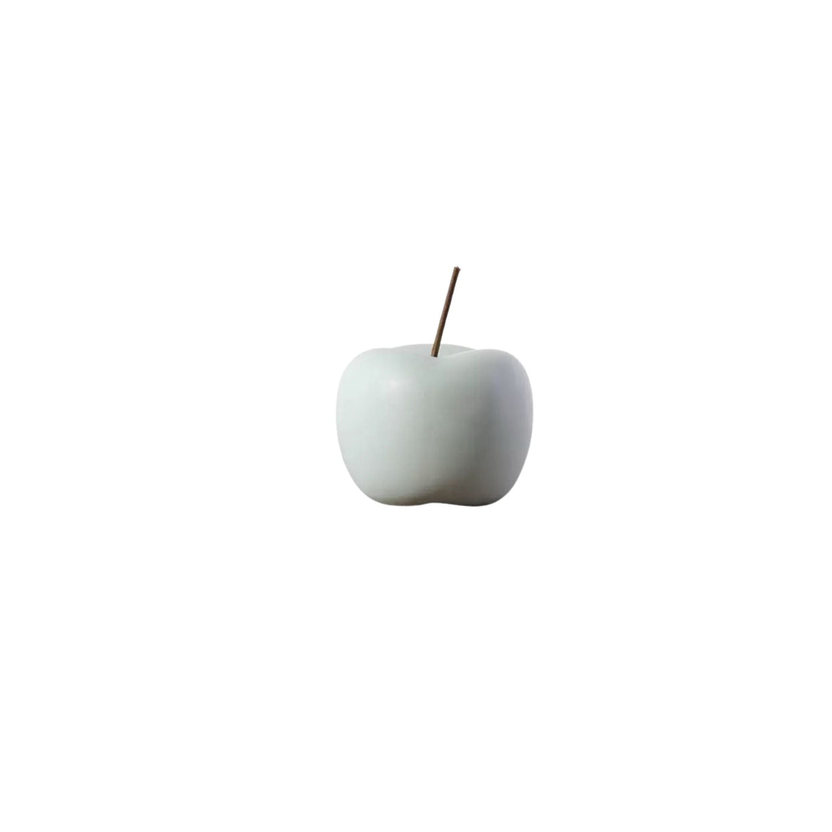 Apple dekorasjon mintgrønn stor