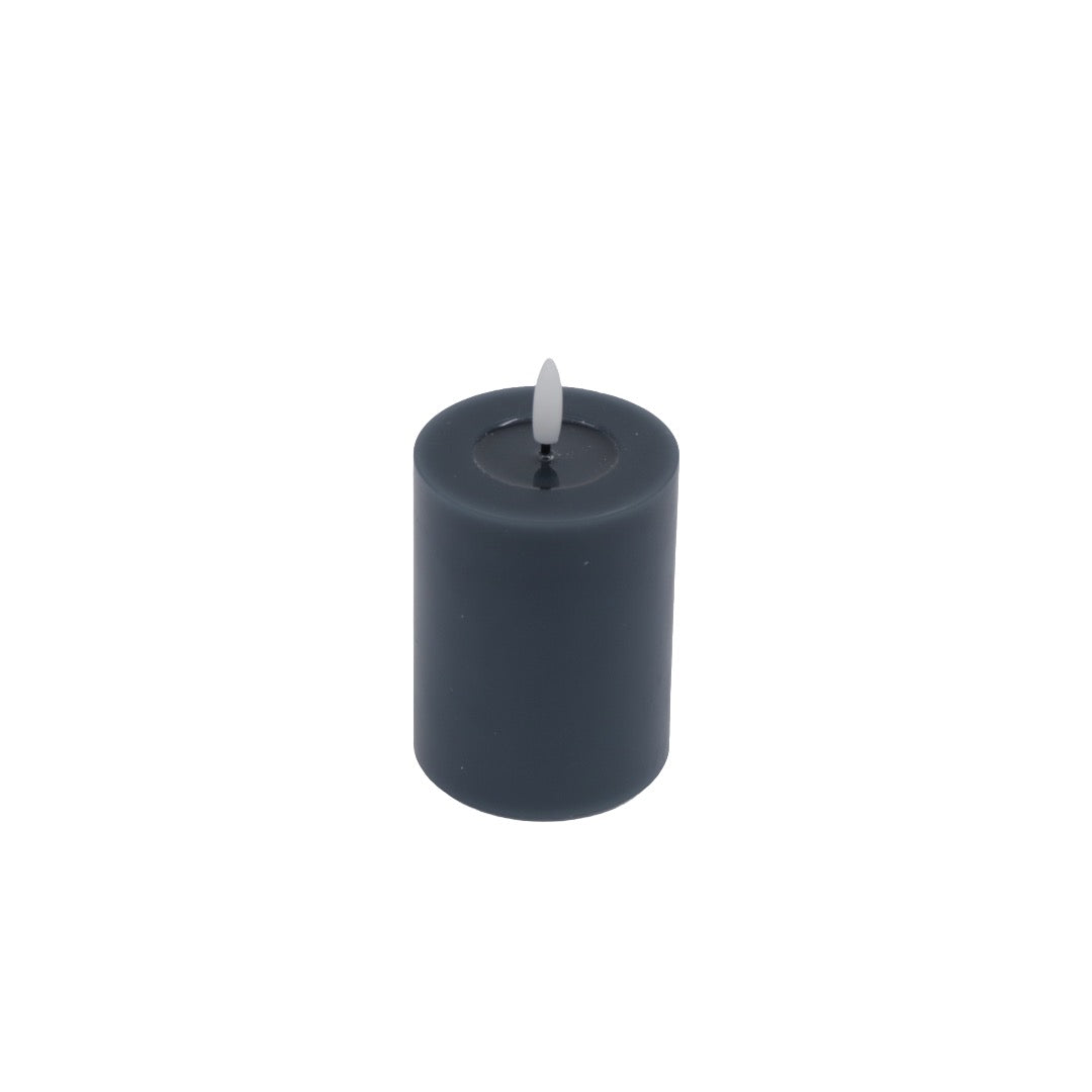 Candela kubbelys blågrå 10 cm