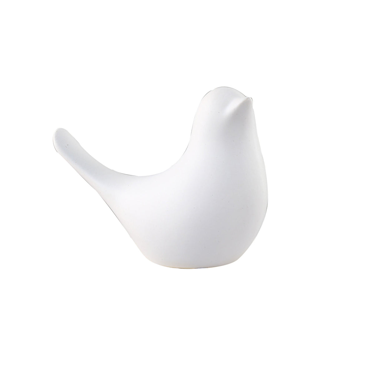 Bird figur hvit medium