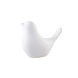Bird figur hvit medium