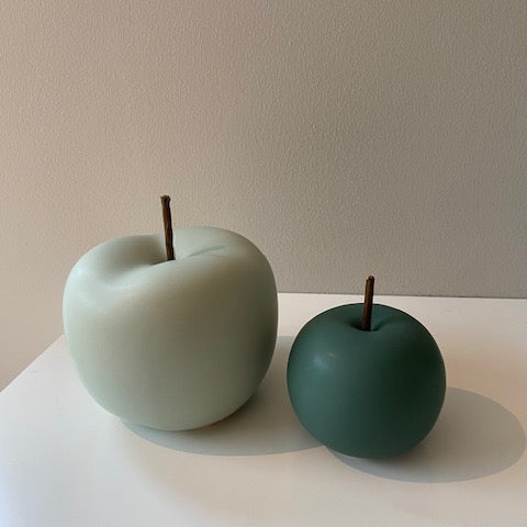 Apple dekorasjon beige