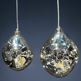 Ariel Silver lysdekor 12 cm