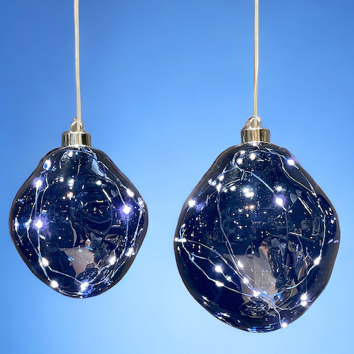 Ariel Blue lysdekor 12 cm