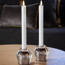 Ambience kronelys hvit 2 stk