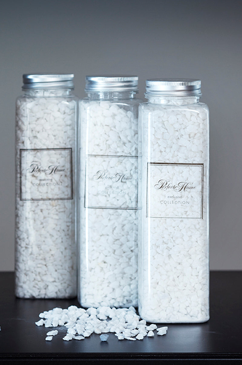 Deco dekorstein hvit 3 pk