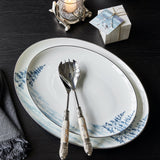 Christmas Magic serveringsfat ovalt 39x28 cm