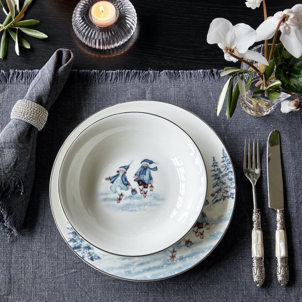 Christmas Magic dyp tallerken 2 stk