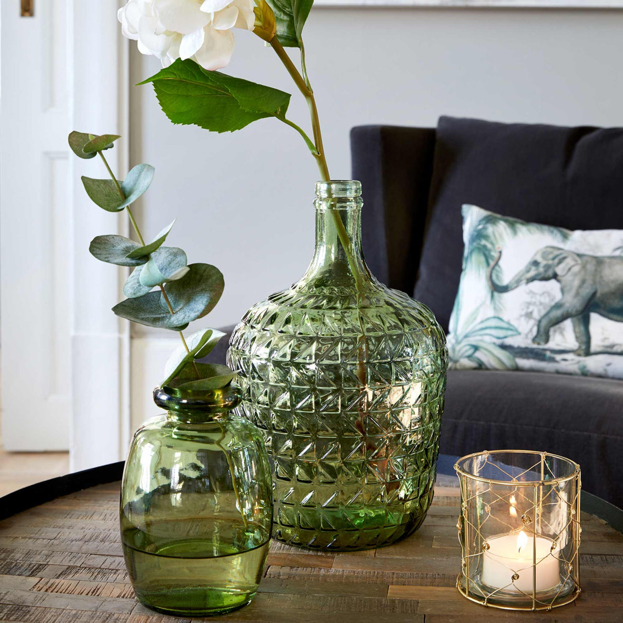 Catalania Olive dekorflaske/vase