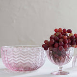 Carla dessertskål 2 stk rosa