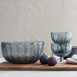 Carla serveringsbolle grå