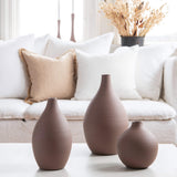 Shapes dusty pink vase medium H: 23 cm