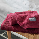 Luxury Burgundy Towel Set