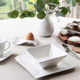 Hvit Lilje saucer 4 pcs