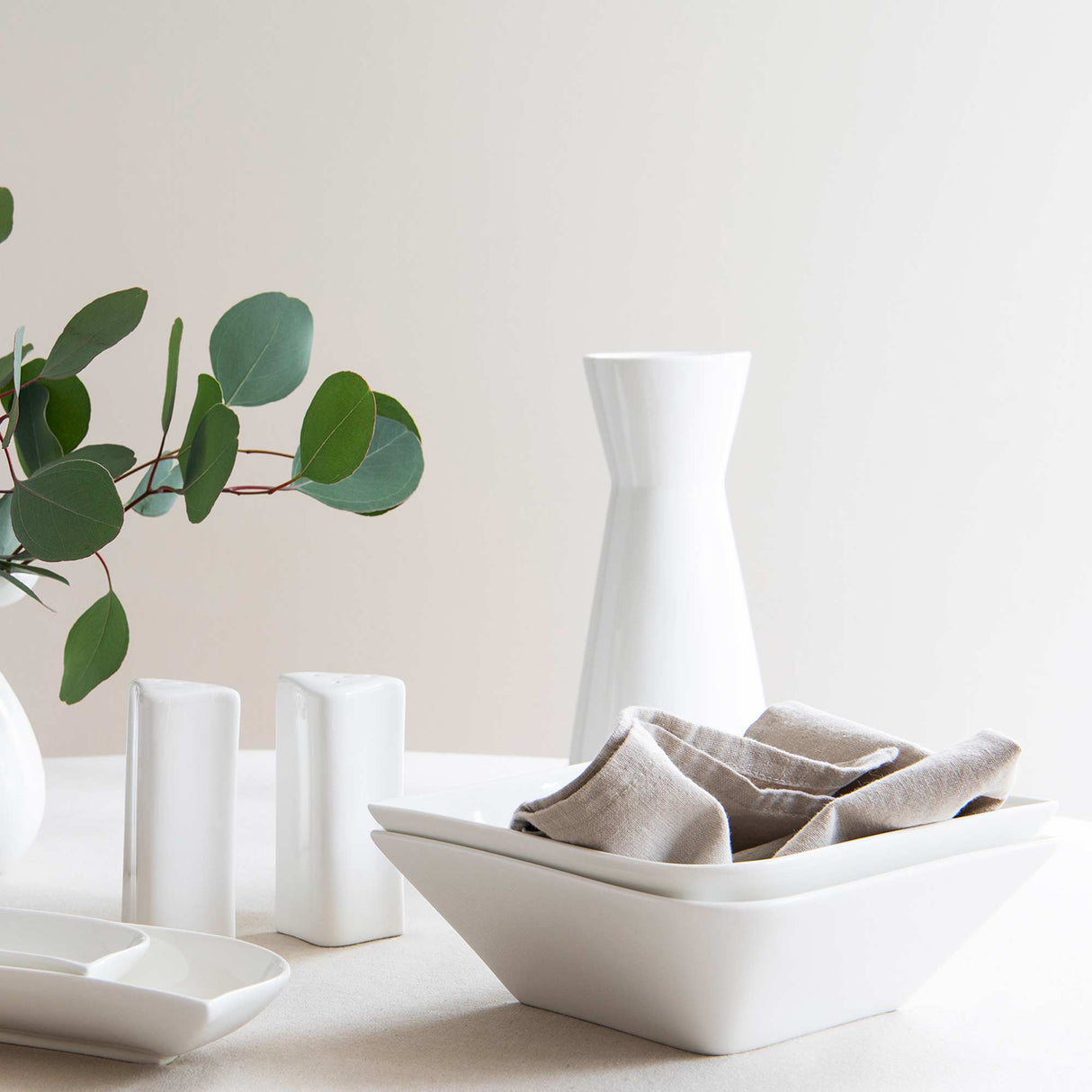 Hvit Lilje bolle mellomstor 2 stk