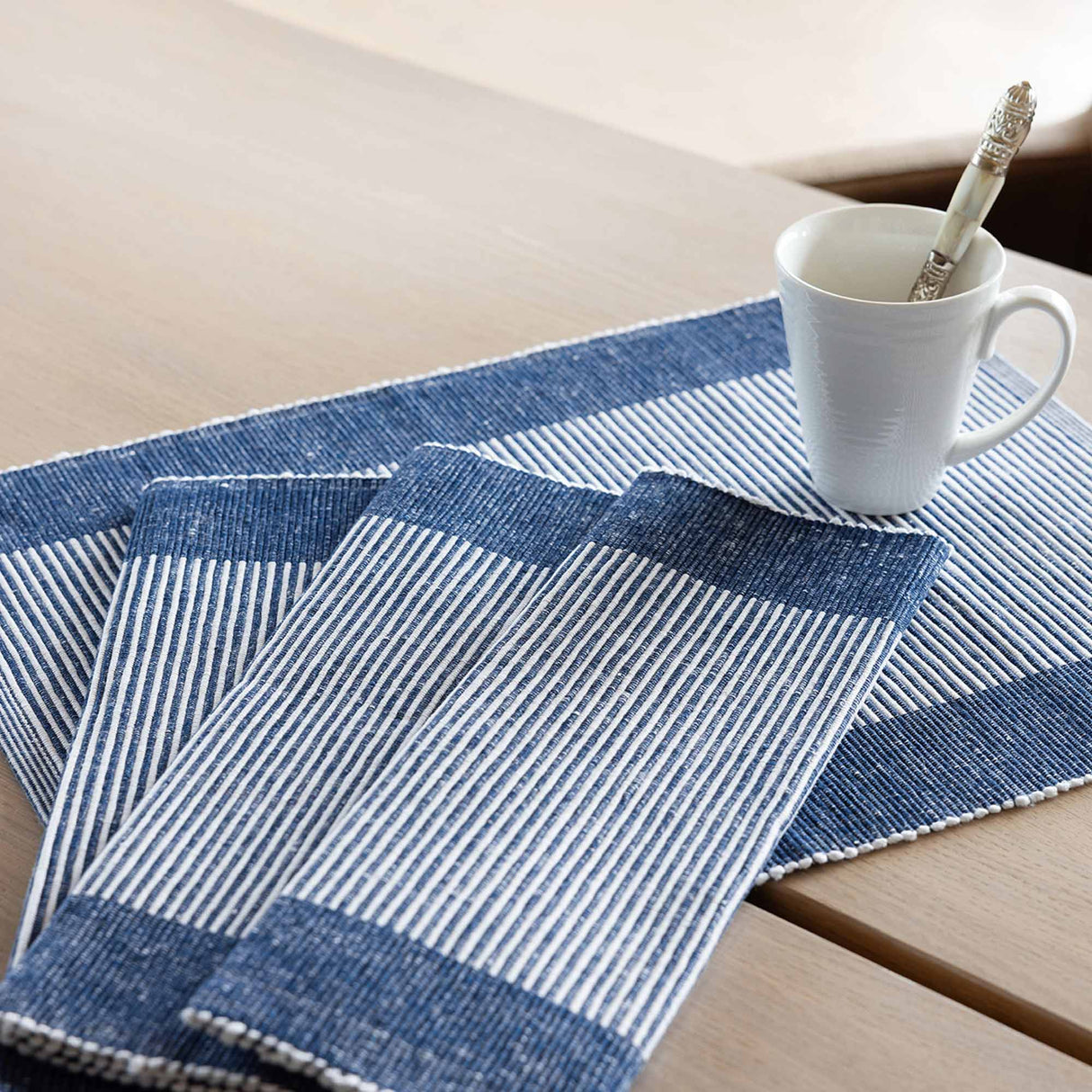 Natalie placemat blue 4-pack
